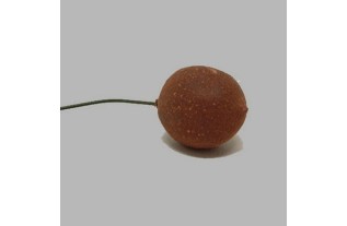 kers op ijzerdraad kleur bruin namaak fruit 25 x 20 mm