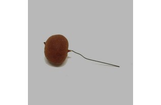 apple for decoration colour dark brown 5 cm