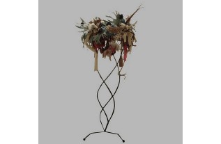 piédestal piéce florale