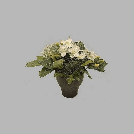 Flower arrangement in vase 25 cm Height 30 cm