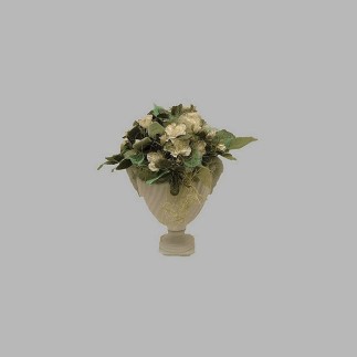 Flower arrangement in vase 25 cm Height 40 cm