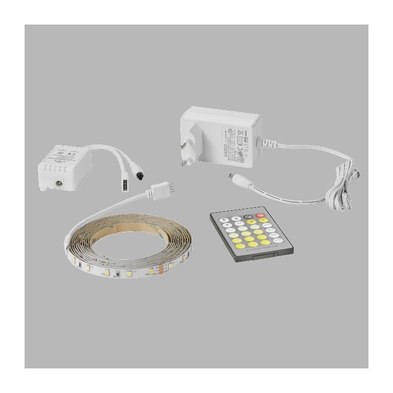 Bande LED 2700 - 6000K/Wh IP 44/ 3 sur 5 mètres