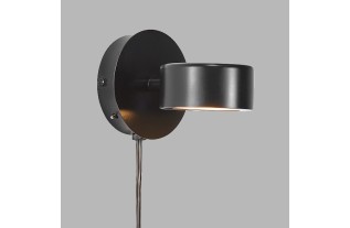 Clyde Muur lamp zwart