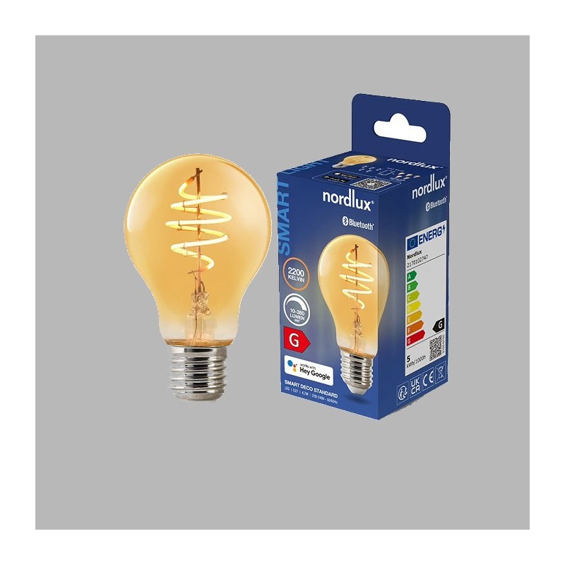 Source de lumière E 27 A60 Smart Deco