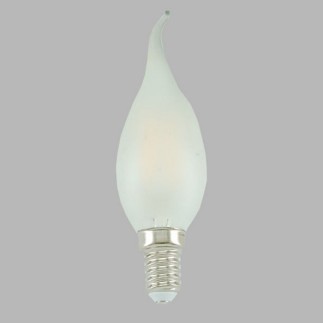 bougie led cosylight 2 5 watts satin blanc chaud 230 v