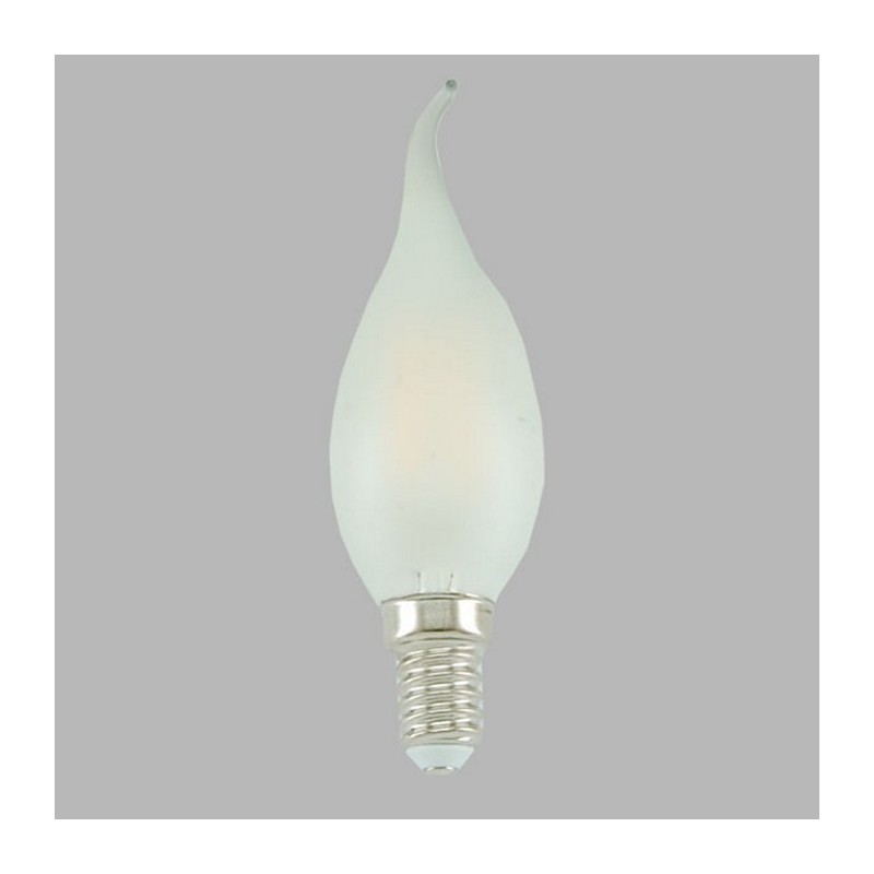 bougie led cosylight 2 5 watts satin blanc chaud 230 v