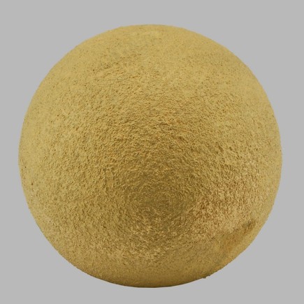 Round sphere ceramic color gold