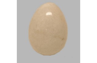 oeufs de marbre pour décoration couleurs uniques poli 75 mm