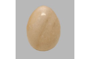 oeufs de marbre pour décoration couleurs uniques poli 75 mm