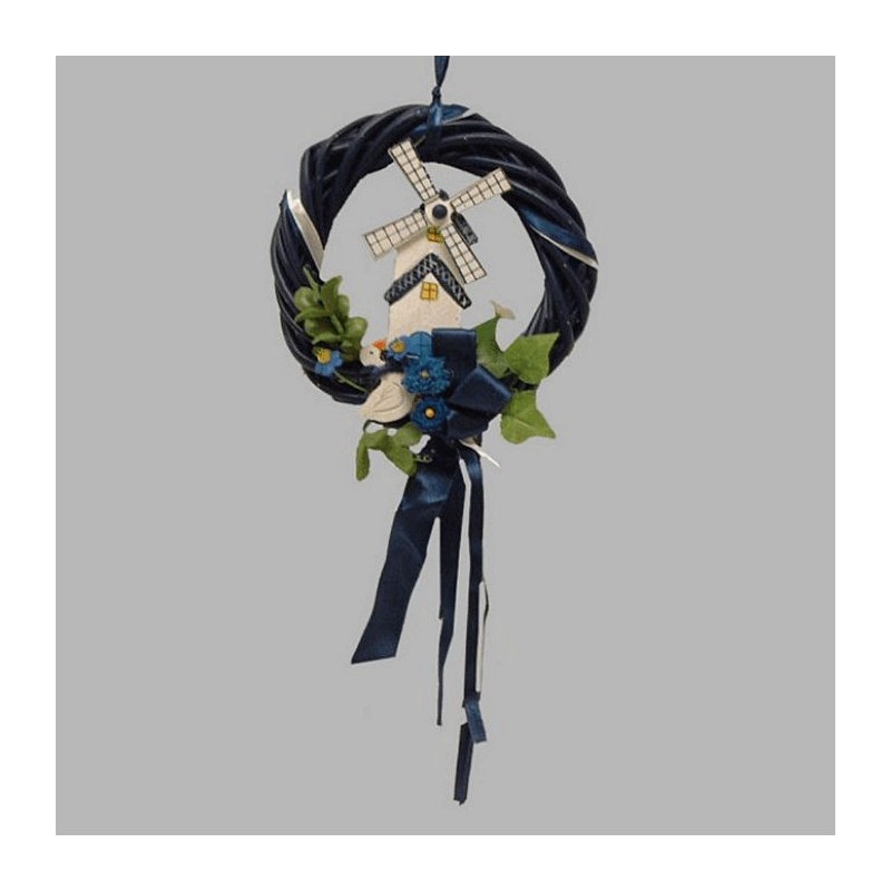 decoratie krans Seagull 15 cm