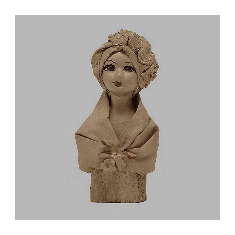 zilveren  roze  dame