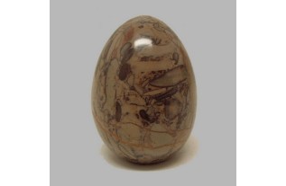 oeufs de marbre pour décoration couleurs uniques poli 75 mm