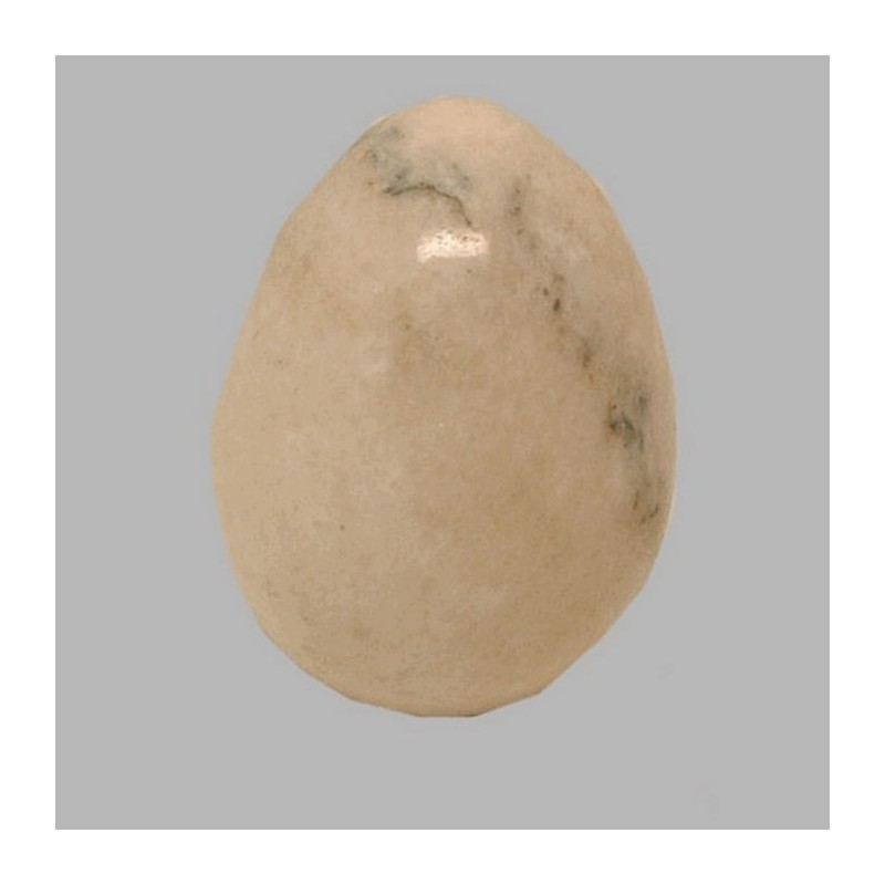 oeufs de marbre pour décoration couleurs uniques poli 75 mm