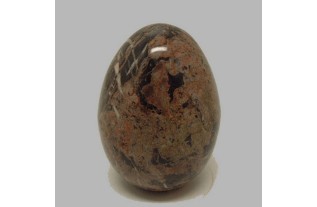 oeufs de marbre pour décoration couleurs uniques poli 10 cm