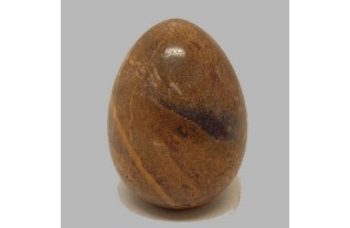oeufs de marbre pour décoration couleurs uniques poli 10 cm