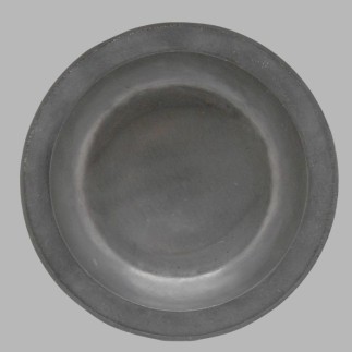 Pewter bowl large 34 cm