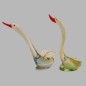 Glass swans 2 colors