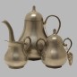 Tin tea set