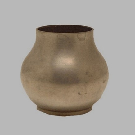 suikerpotje of lepelpotje van tin