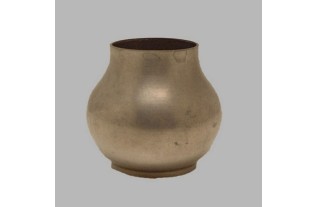 suikerpotje of lepelpotje van tin