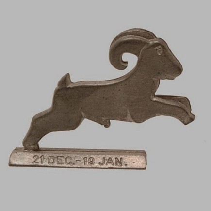 Tinnen sterrenbeeld ram