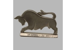 Tinnen sterrenbeeld stier