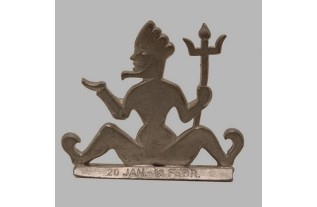 Tinnen sterrenbeeld waterman