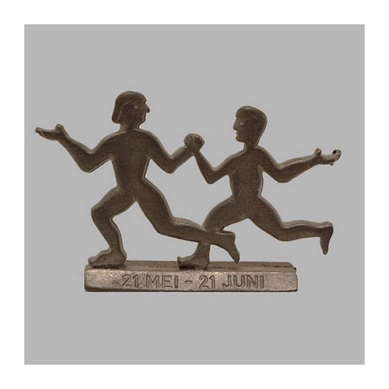 Tinnen sterrenbeeld tweeling