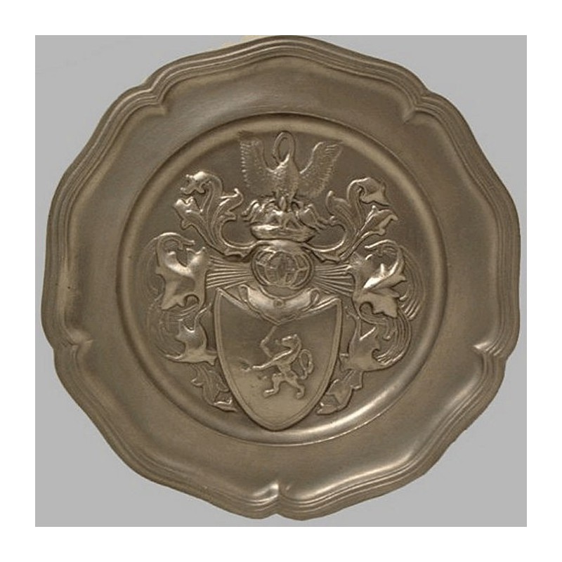 Tin plate escutcheon