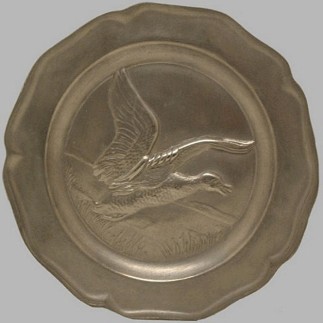 Tin plate duck