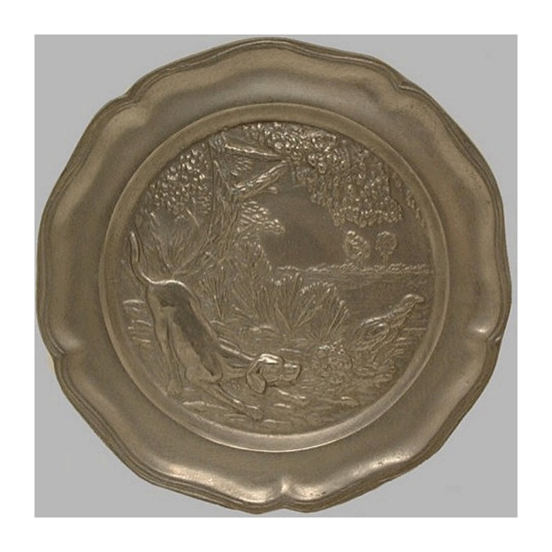 bord van tin jagerszicht