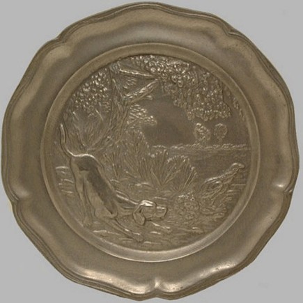 bord van tin jagerszicht