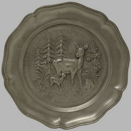 Tin plate deer