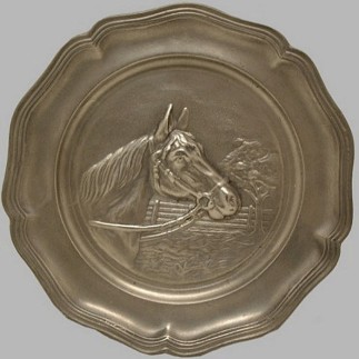 Tin plate Horse Head