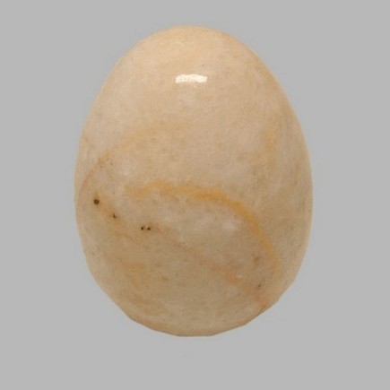 oeufs de marbre pour décoration couleurs uniques poli 75 mm