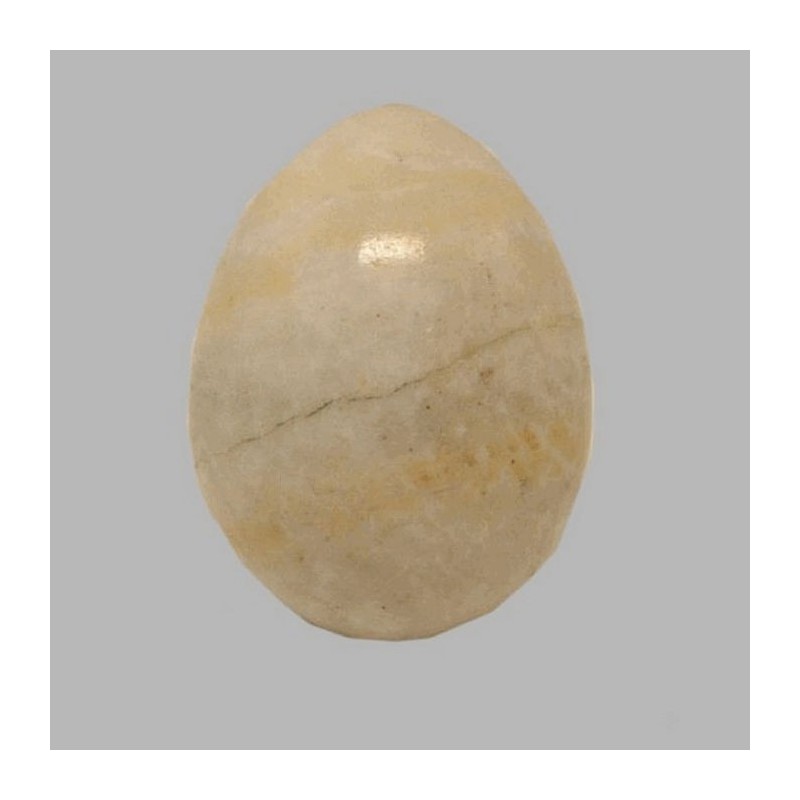 oeufs de marbre pour décoration couleurs uniques poli 75 mm