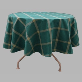 tafelkleed rond kleur turkoise 180