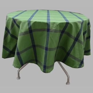 nappe ronde couleur vert Dm 180 cm