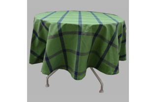 nappe ronde couleur vert Dm 180 cm