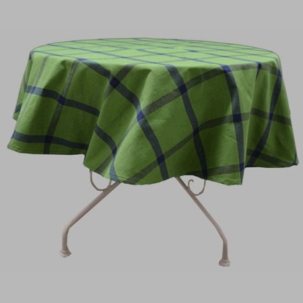 nappe ronde couleur vert Dm 160 cm
