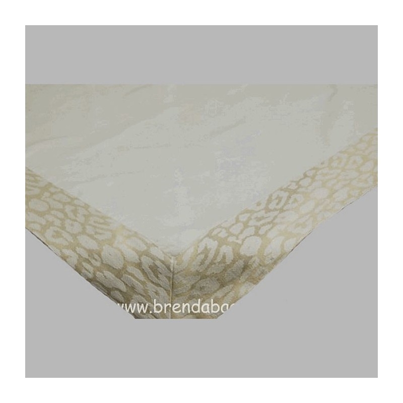 Robe Haut frontière avec Leopard