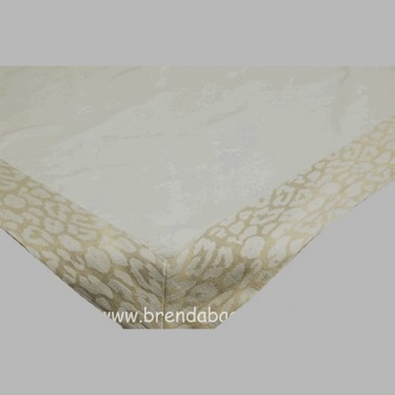 Robe Haut frontière avec Leopard