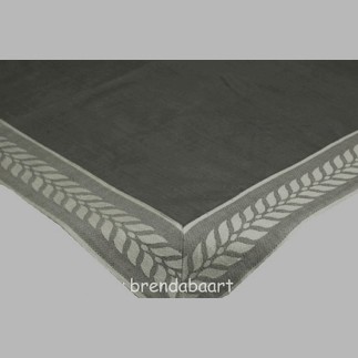 Robe Top avec bord traitées de blé