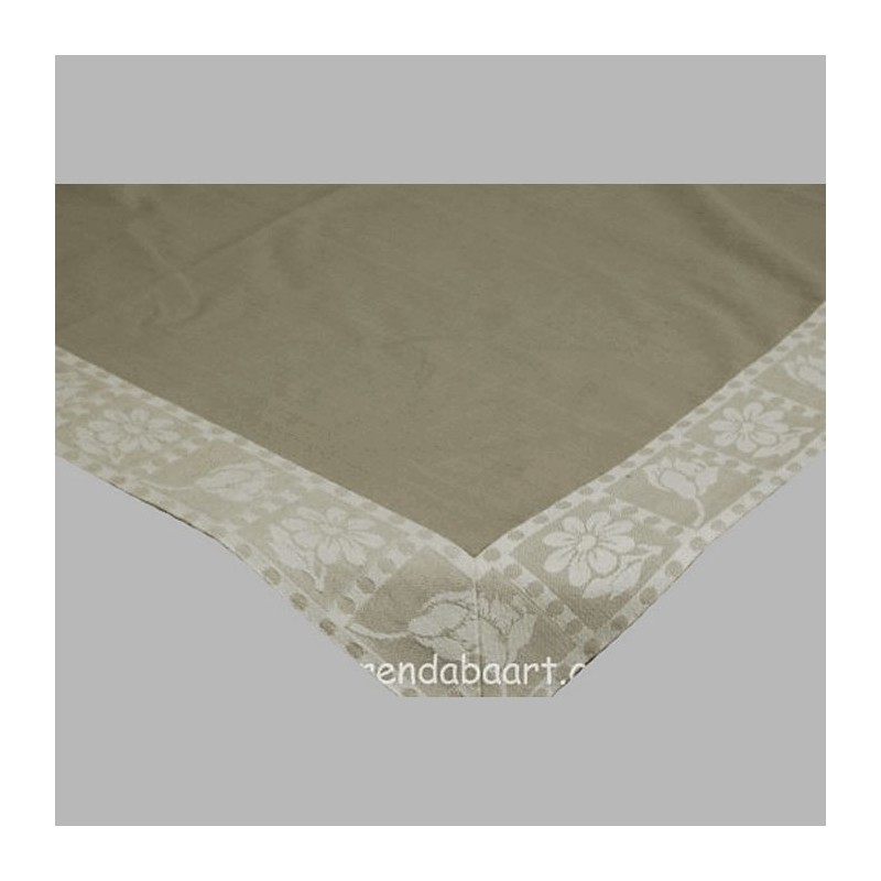 floral tablecloth with blocks