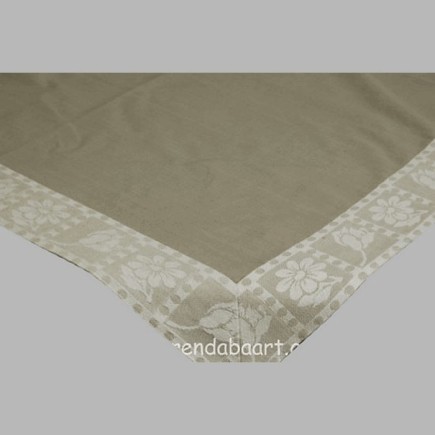 floral tablecloth with blocks