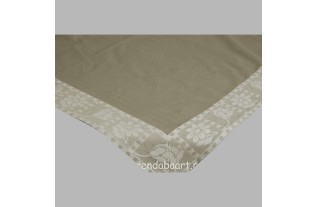 floral tablecloth with blocks