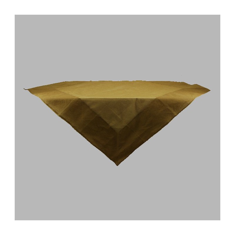 Tablecloth organza color brown 150 x 150 cm