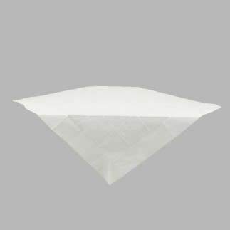 Nappe de Organza couleur blanc design de blocs 100 x 100 cm