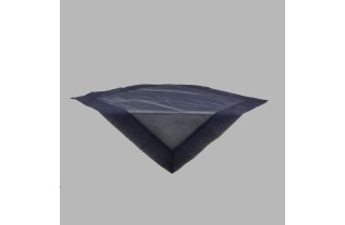 Tablecloth organza color navy bleu100 x 100 cm