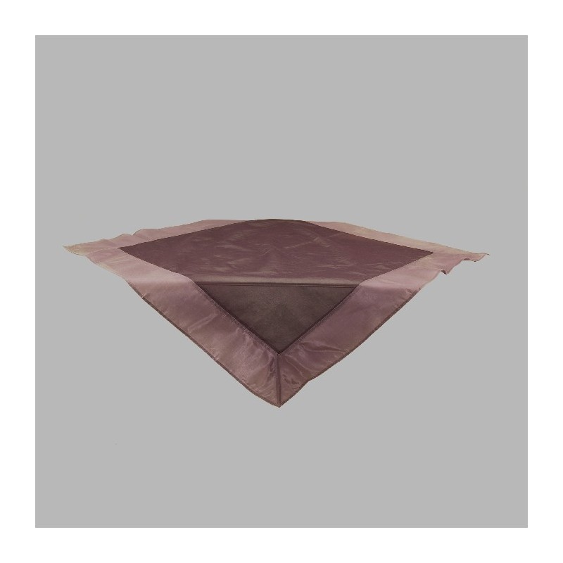 Nappe de Organza couleur purple 100 x 100 cm Nappe de Organza couleur purple 100 x 100 cm